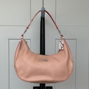 “COACH” Harley Hobo with Exotic Trim Handbag Purse